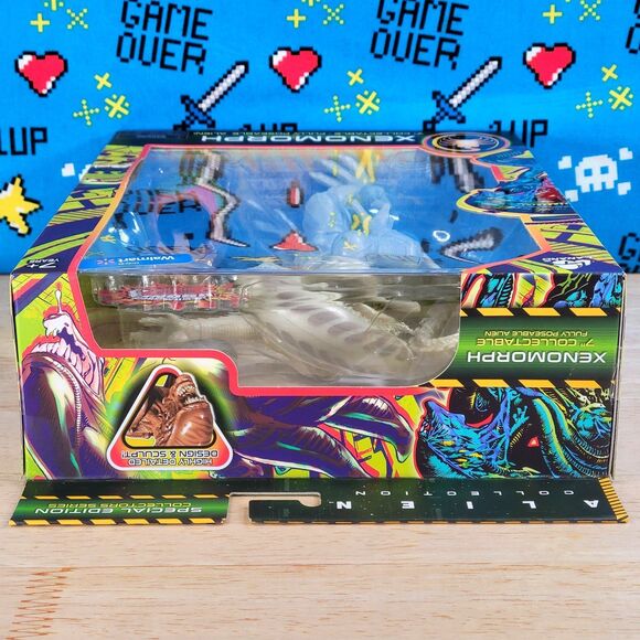 Lanard Alien Special Edition Xenomorph Drone Xeno 7" Egg Pod and Facehugger New - Picture 3 of 6